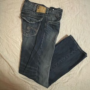 Zac Flap Silver Jeans